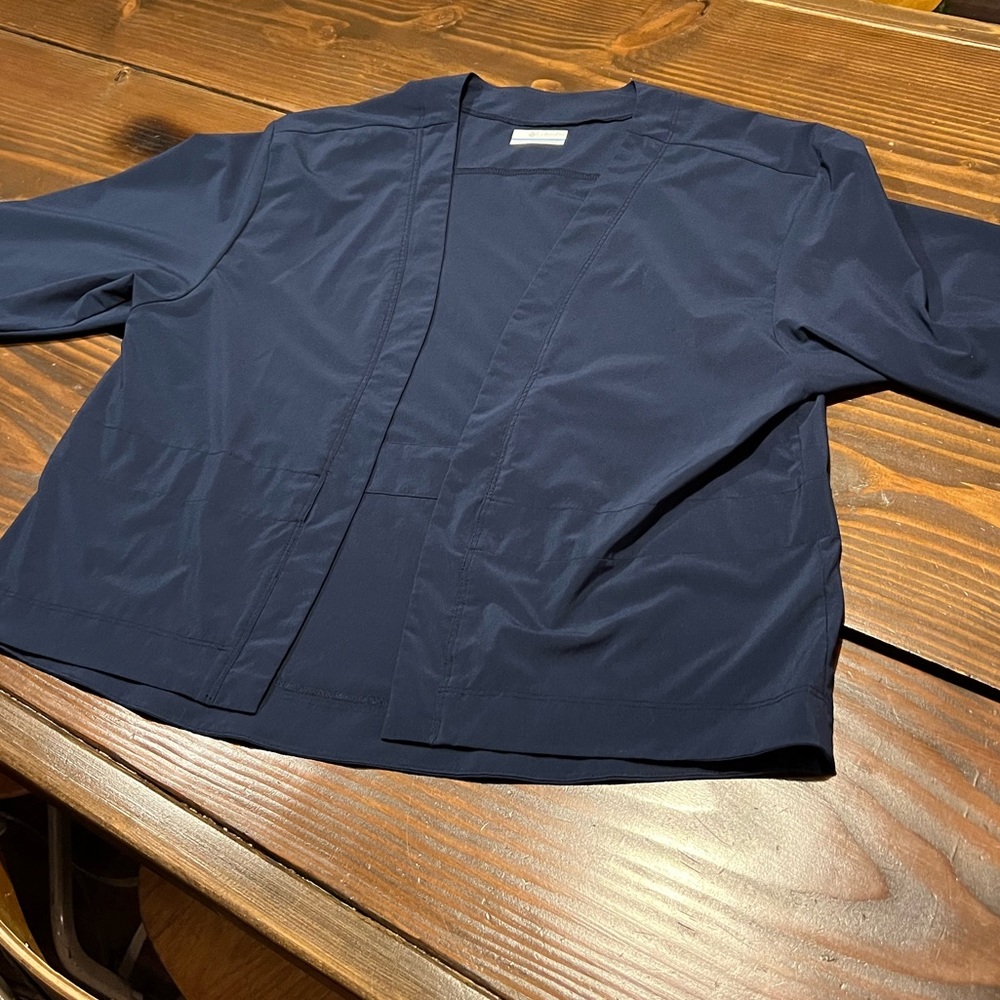 Navy Columbia scrub jacket XL